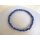 Armband mit Glasrocailles (blau)