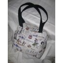 Bowlingbag Tasche "France" aus Jaquardstoff