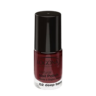 Logona Natural Nail Polish no 02 deep berry