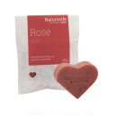 Naturseife Manufaktur Ruck Herzseife - Rose 40g